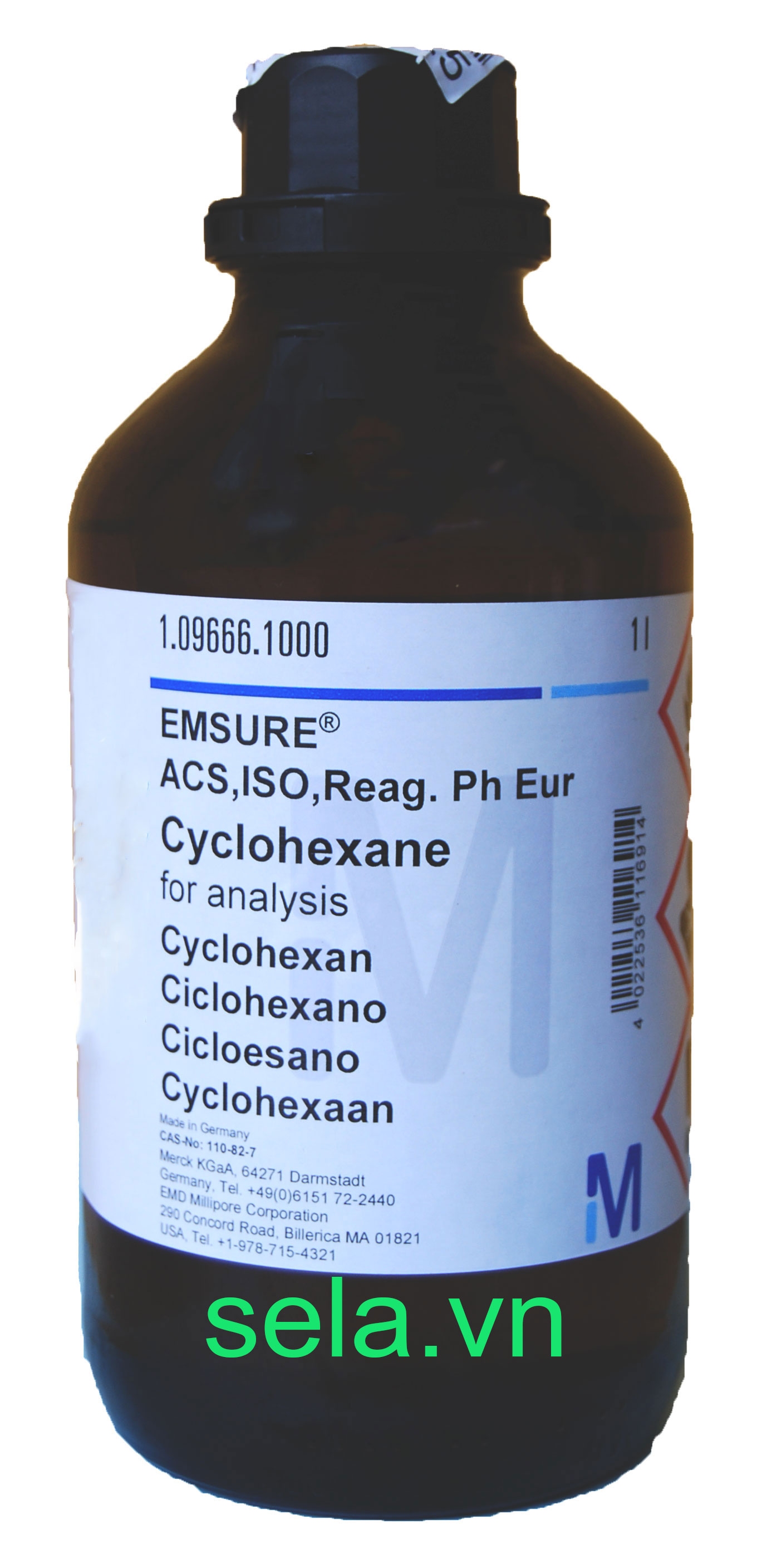 Cyclohexane for analysis EMSURE® ACS,ISO,Reag. Ph Eur
